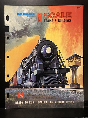 Hobby Catalogs: Bachmann, N Scale Trains and Buildings Catalog