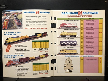 Hobby Catalogs: Bachmann, N Scale Trains and Buildings Catalog