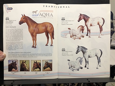 Hobby Catalogs: Breyer, 1996 Hobby Catalog