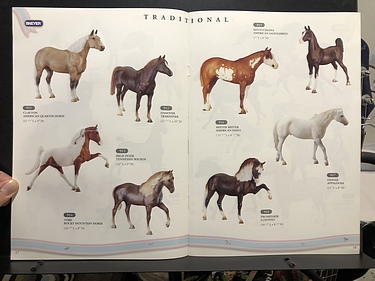 Hobby Catalogs: Breyer, 1996 Hobby Catalog