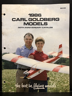 Hobby Catalogs: Carl Goldberg Models, 1986 Hobby Catalog