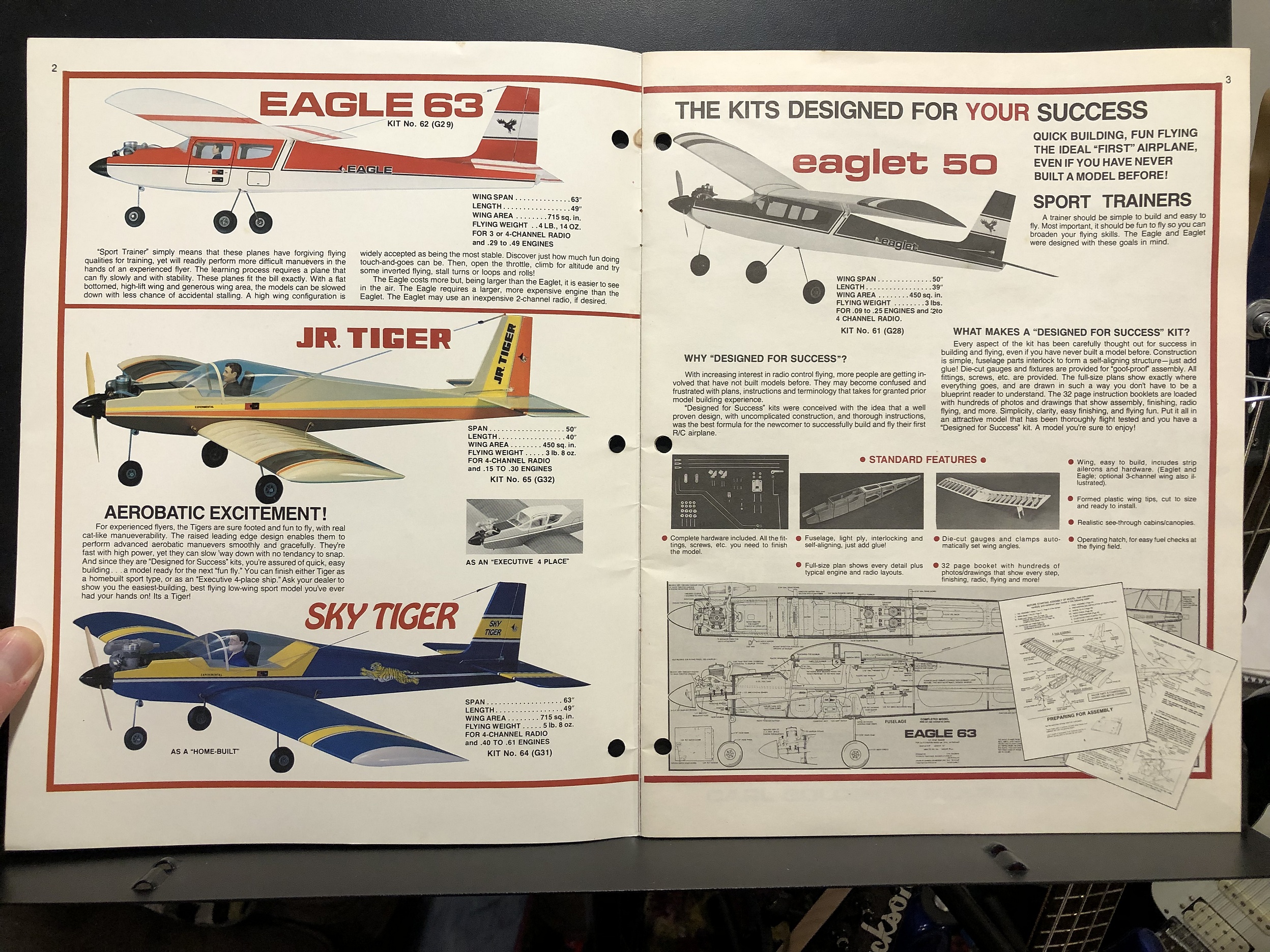 Carl Goldberg Models, 1986 Hobby Catalog Parry Game Preserve