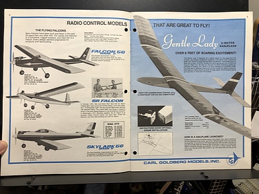 Hobby Catalogs: Carl Goldberg Models, 1986 Hobby Catalog