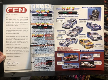 Hobby Catalogs: CEN (Cenchain Co.,Ltd Taiwan), 1999 Hobby Catalogue