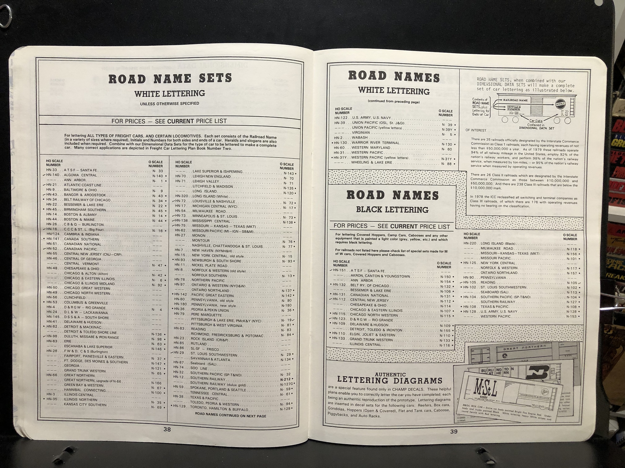 Champ Decals, 1990 Hobby Catalog, 50th Anniversary Parry Game Preserve