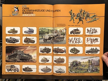 Hobby Catalogs: ESCI Plastic Hobby Kits (Italy), 1985 Hobby Catalog