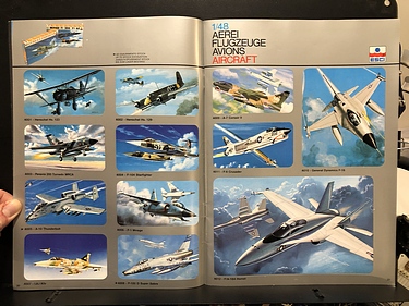 Hobby Catalogs: ESCI Plastic Hobby Kits (Italy), 1985 Hobby Catalog