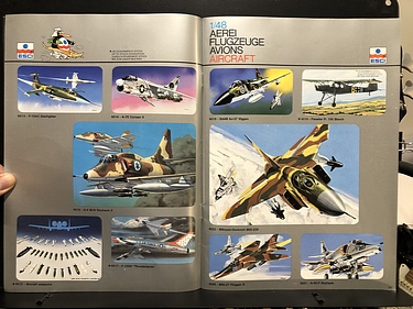 Hobby Catalogs: ESCI Plastic Hobby Kits (Italy), 1985 Hobby Catalog