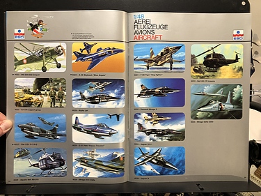 Hobby Catalogs: ESCI Plastic Hobby Kits (Italy), 1985 Hobby Catalog