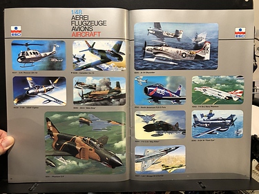 Hobby Catalogs: ESCI Plastic Hobby Kits (Italy), 1985 Hobby Catalog