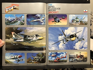 Hobby Catalogs: ESCI Plastic Hobby Kits (Italy), 1985 Hobby Catalog