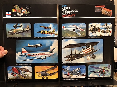 Hobby Catalogs: ESCI Plastic Hobby Kits (Italy), 1985 Hobby Catalog