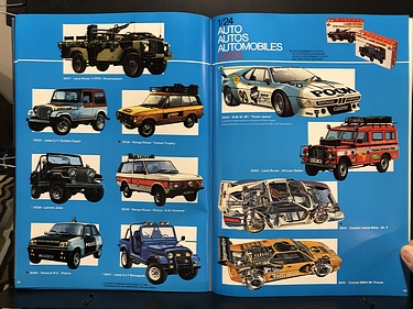 Hobby Catalogs: ESCI Plastic Hobby Kits (Italy), 1985 Hobby Catalog