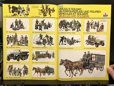 Hobby Catalogs: ESCI Plastic Hobby Kits (Italy), 1985 Hobby Catalog