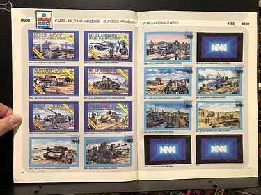 Hobby Catalogs: ESCI-ERTL Super Kits, 1988 Hobby Catalog