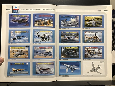 Hobby Catalogs: ESCI-ERTL Super Kits, 1989 Hobby Catalog