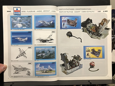 Hobby Catalogs: ESCI-ERTL Super Kits, 1989 Hobby Catalog