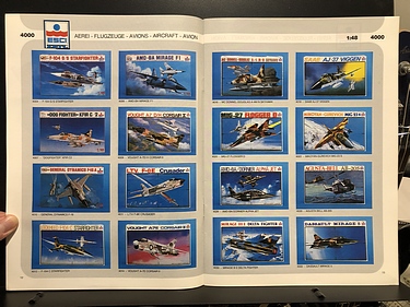 Hobby Catalogs: ESCI-ERTL Super Kits, 1989 Hobby Catalog