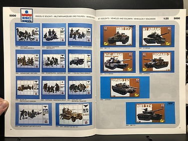 Hobby Catalogs: ESCI-ERTL Super Kits, 1989 Hobby Catalog