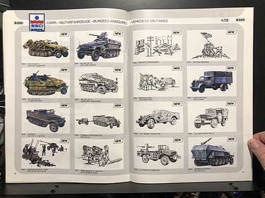 Hobby Catalogs: ESCI-ERTL Super Kits, 1989 Hobby Catalog