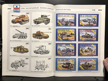 Hobby Catalogs: ESCI-ERTL Super Kits, 1989 Hobby Catalog