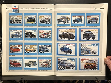 Hobby Catalogs: ESCI-ERTL Super Kits, 1989 Hobby Catalog