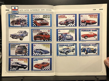 Hobby Catalogs: ESCI-ERTL Super Kits, 1989 Hobby Catalog