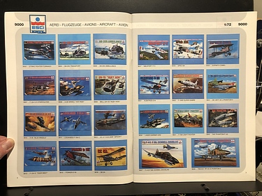 Hobby Catalogs: ESCI-ERTL Super Kits, 1989 Hobby Catalog