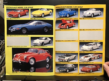 Hobby Catalogs: Fujimi (Japan), 1989 Hobby Catalog