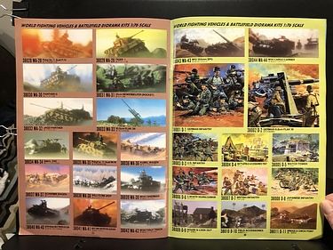 Hobby Catalogs: Fujimi (Japan), 1989 Hobby Catalog