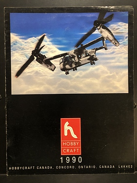 Hobby Catalogs: Hobbycraft Canada, 1990 Hobby Catalog