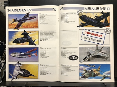 Hobby Catalogs: Italeri,1986 Hobby Catalog