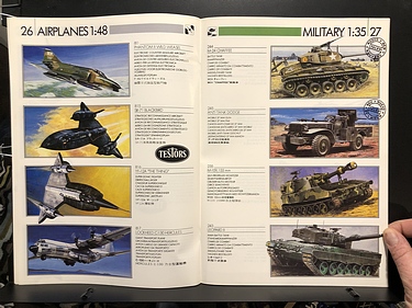 Hobby Catalogs: Italeri,1986 Hobby Catalog