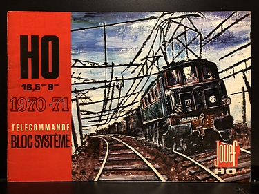 Hobby Catalogs: Jouef, HO 1970-71 Telecommande Bloc Systeme Hobby Catalog