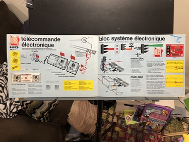 Hobby Catalogs: Jouef, HO 1970-71 Telecommande Bloc Systeme Hobby Catalog