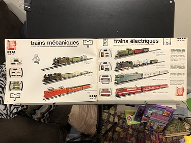Hobby Catalogs: Jouef, HO 1970-71 Telecommande Bloc Systeme Hobby Catalog