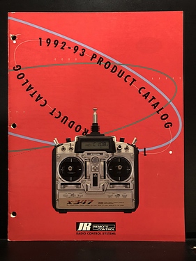 Hobby Catalogs: JR Remote Control, 1992-93 Hobby Catalog
