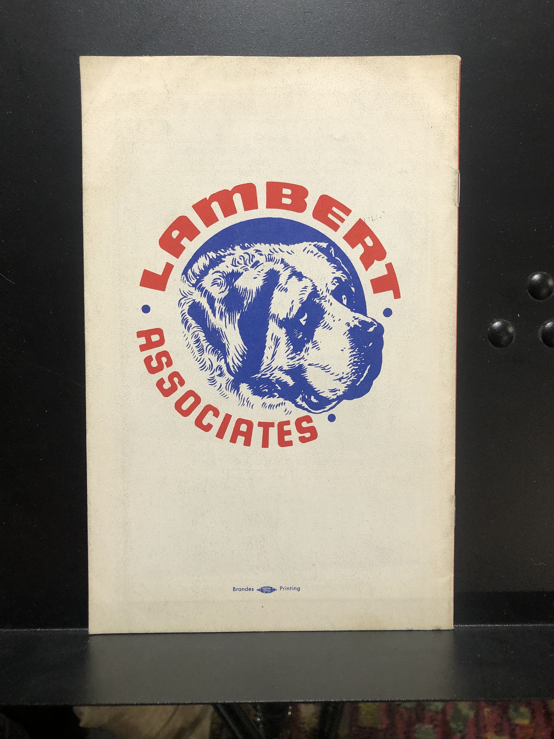 Lambert Associates Catalog No. 7 Parry Game Preserve