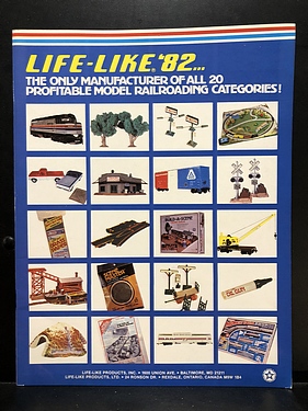 Hobby Catalogs: Life-Like - 1982 Catalog