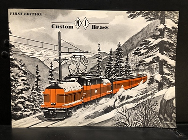 Hobby Catalogs: NJ Custom Brass - First Edition Catalog