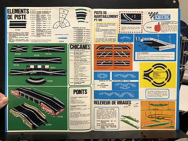 Hobby Catalogs: Scalextric, 1970 Hobby Catalog (in french)