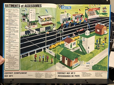 Hobby Catalogs: Scalextric, 1970 Hobby Catalog (in french)