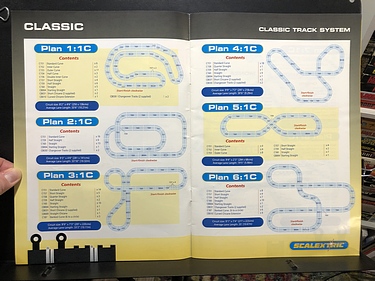 Scalextric Catalog #14, Advanced and Classic Track Systems