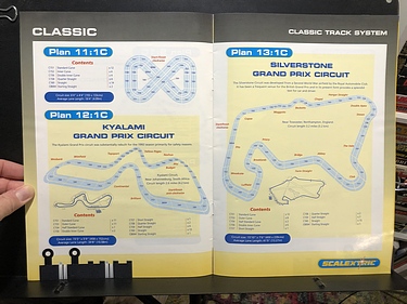 Scalextric Catalog #14, Advanced and Classic Track Systems