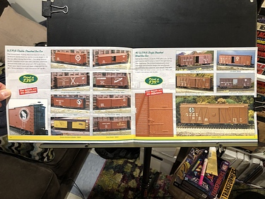 Hobby Catalogs: Showcase, 'S' scale trains, 2003 Catalog