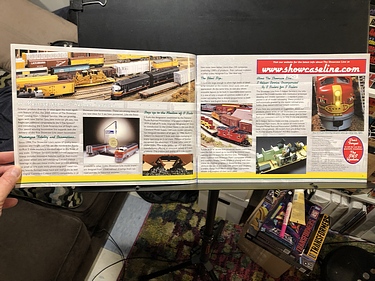 Hobby Catalogs: Showcase, 'S' scale trains, 2003 Catalog