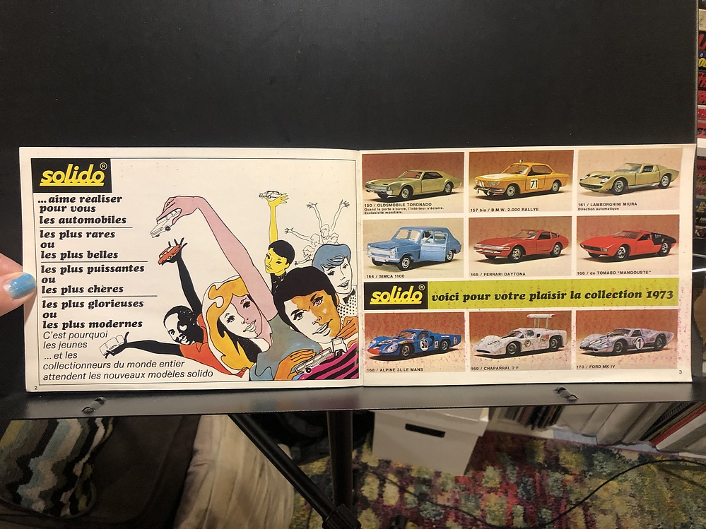 Catalogue Solido 1990 - Échelle 1/43 - En Bon État - Occasion Pour Collectionneurs