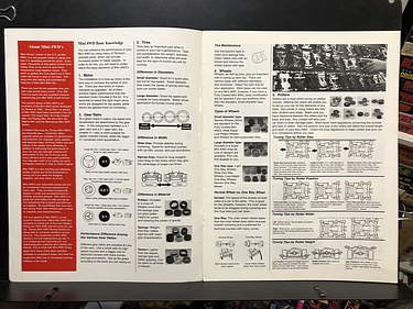 Hobby Catalogs: Tamiya, 1:32 Scale Racing Mini 4WD Series, 1999 Hobby Catalog