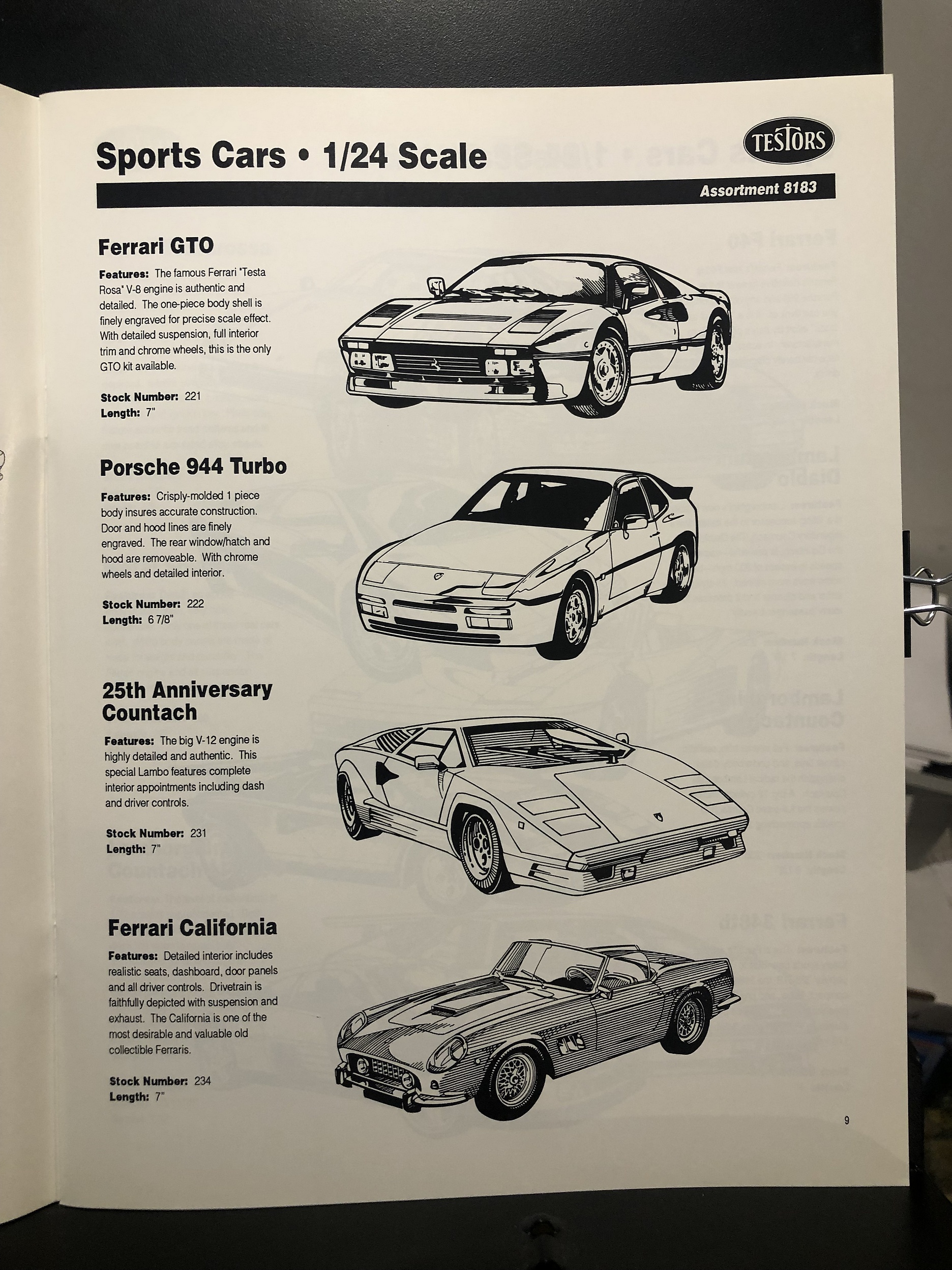 Testors, 1992 1993 Hobby Catalog Parry Game Preserve