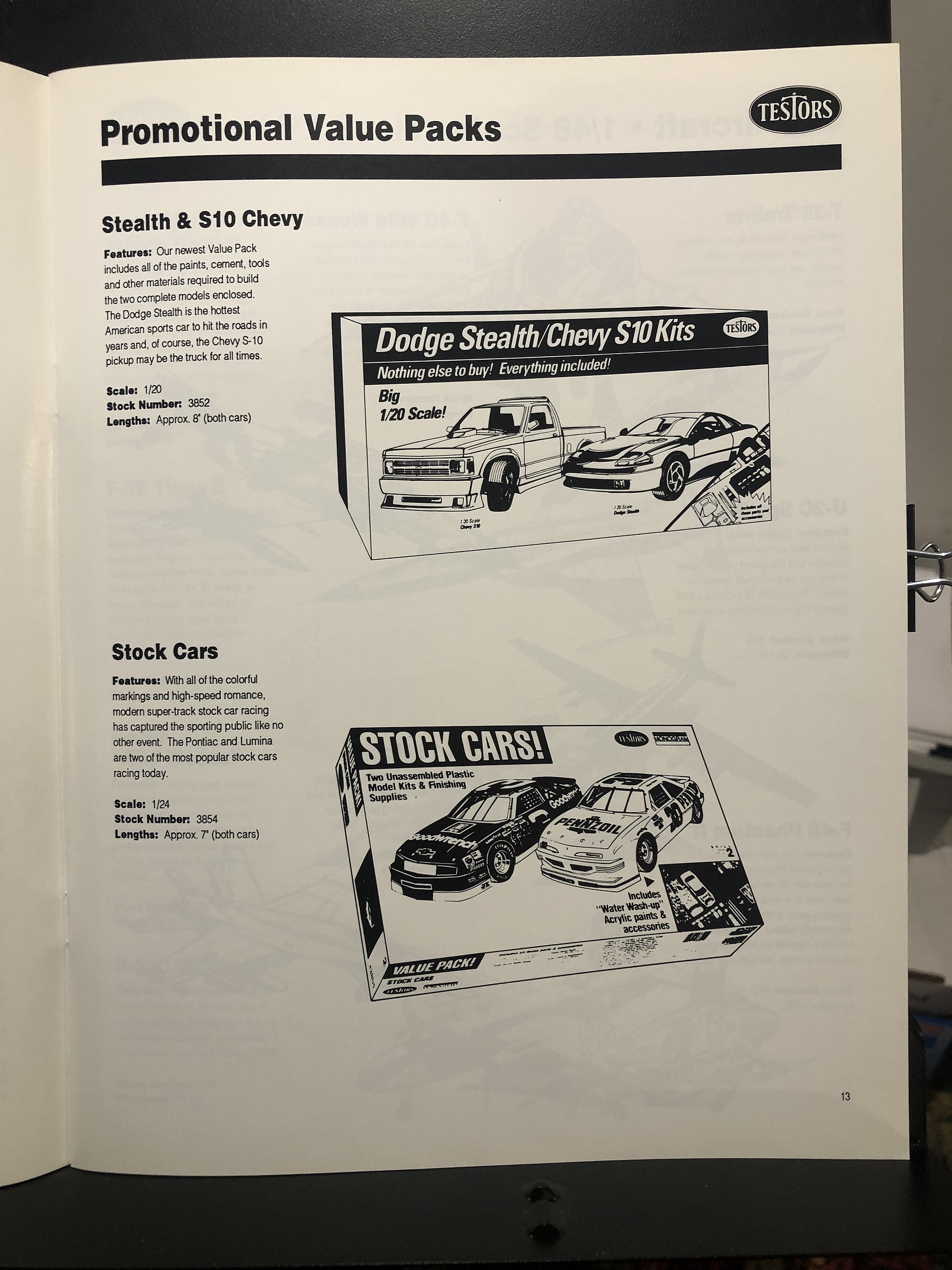 Testors, 1992 1993 Hobby Catalog Parry Game Preserve